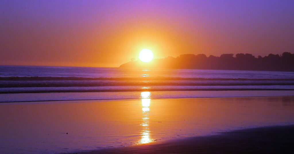 Stinson Beach, California Sunset